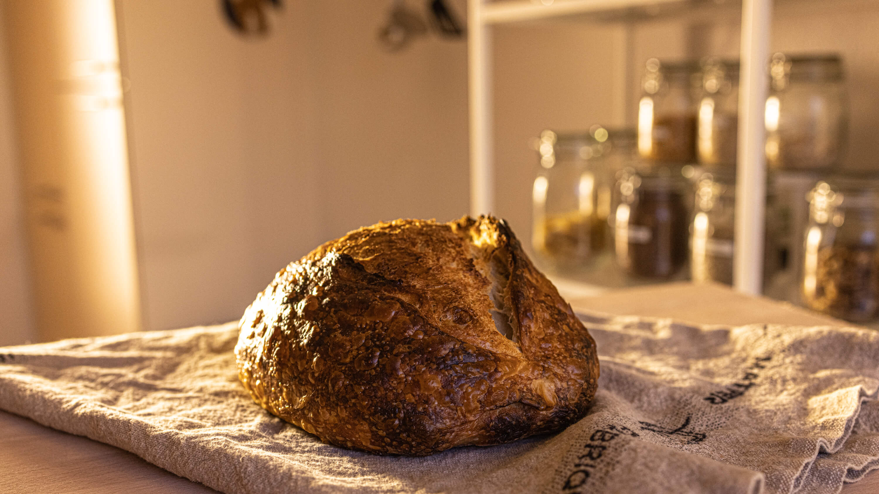 Baking bread  with Hendrik